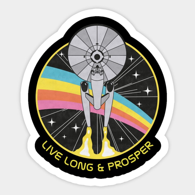 Live Long & Prosper Sticker by mathiole